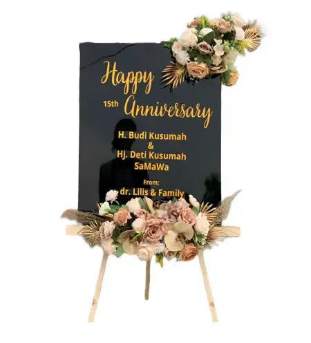 Papan Bunga Akrilik Wulung